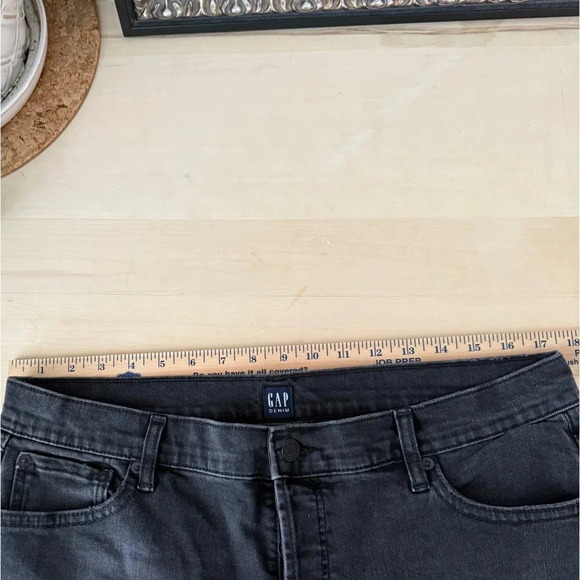 Gap Cheeky Straight Button Fly - Faded Black Jeans - 16/32 - Picture 11 of 12
